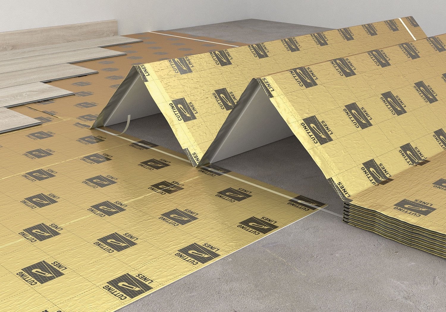 Подложка Arbiton Secura LVT Click Smart для замкового винилового пола 1,5 мм Подложка Arbiton Secura LVT Click Smart для замкового винилового пола 1,5 мм